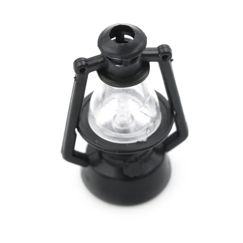 

1pcs Children Baby Gift Toy 1:12 Doll House Mini Furniture Miniature Rement Black Kerosene Lamp High Quality