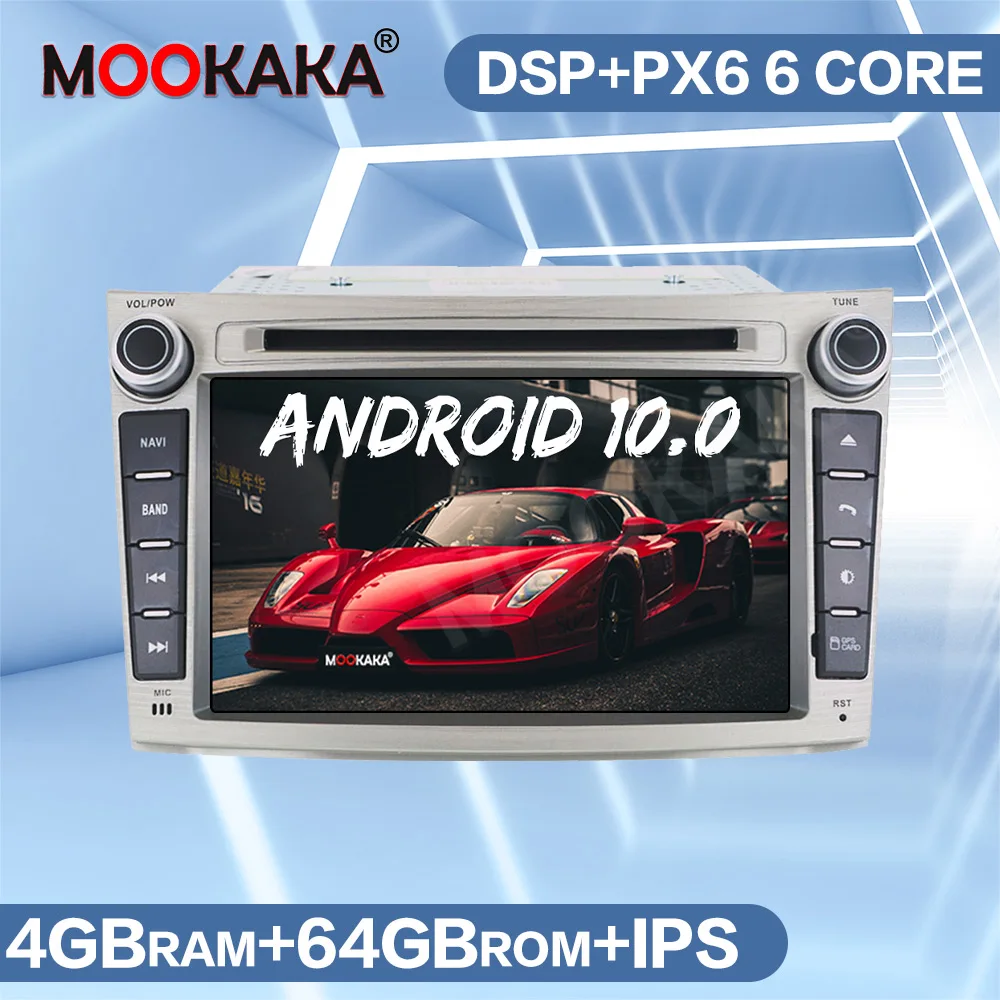 

Android 10.0 4GB+64GB PX6 Car DVD Player Multimedia Radio For Subaru Legacy Outback 2009-2014 GPS Navigation Auto Stereo DSP IPS