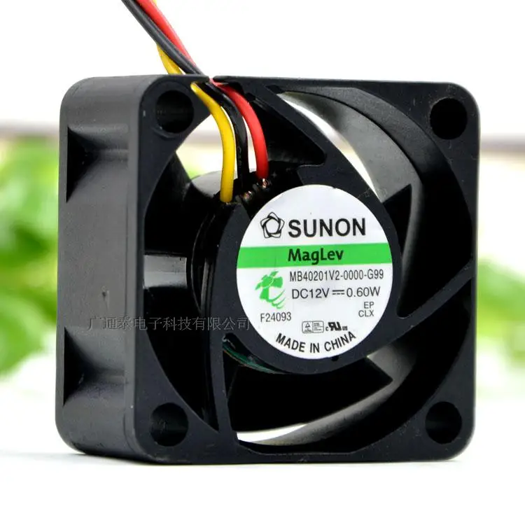 Jianzhun MB40201V2-0000-G99 40*40*20 12 в Вт бесшумный охлаждающий вентилятор 4 см