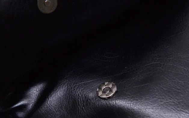 Простой модный мужской маленький портфель шикарная Сумка-конверт из мягкой кожи