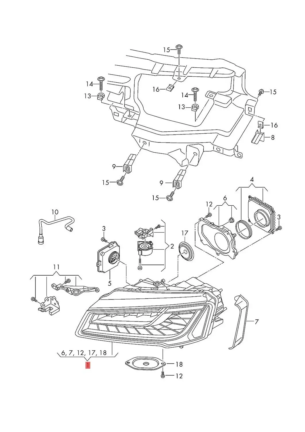 

Original Genuine AudiA8 S8Quattro A8L 45 TFSI 2014-2018 Full LED Hella Headlight Headlamp Front Lamp 4H0941773B 4H0941774B
