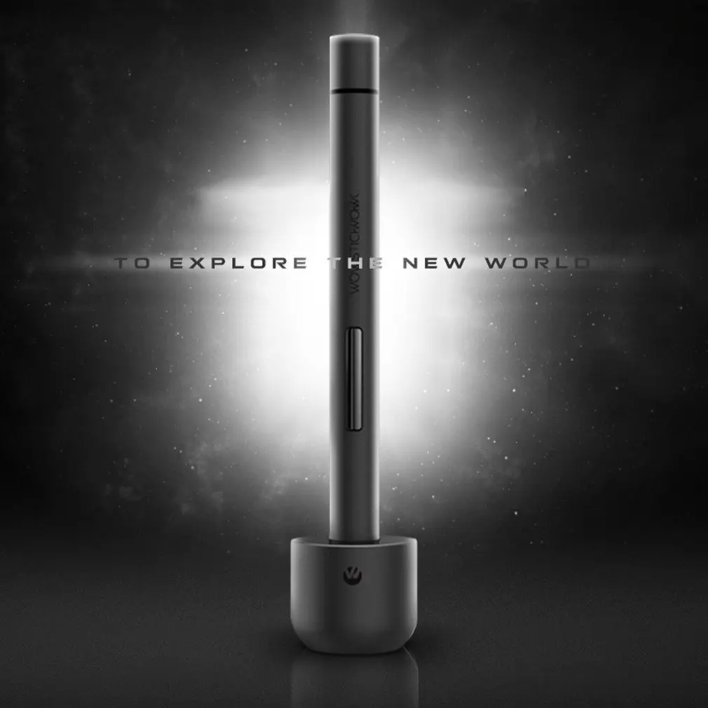 WOWSTICK 1F+ мини электрический шуруповерт перезаряжаемый беспроводной набор отверток с светодиодный литиевой батареей