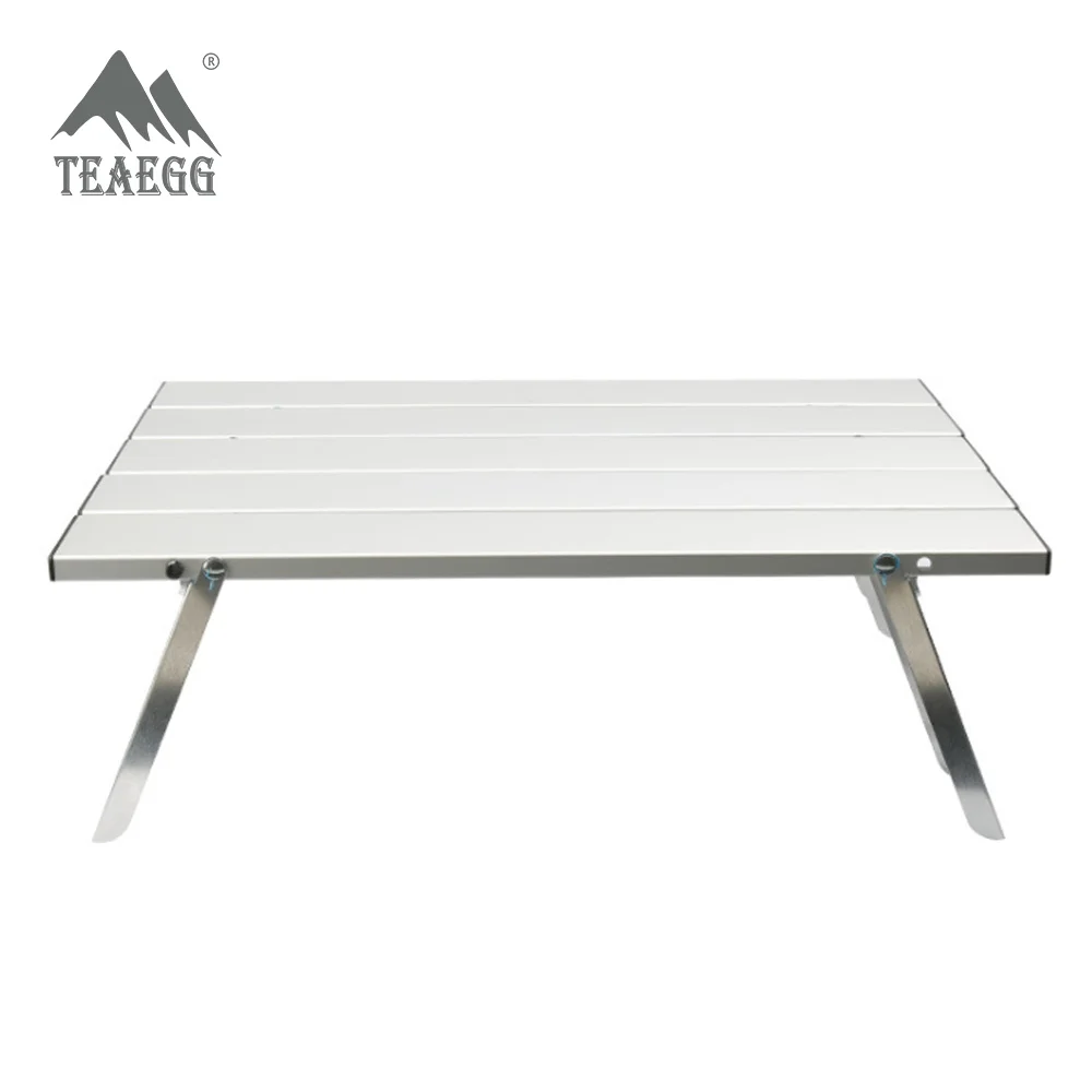 Сверхлегкий мини алюминиевый металлический портативный стол для кемпинга