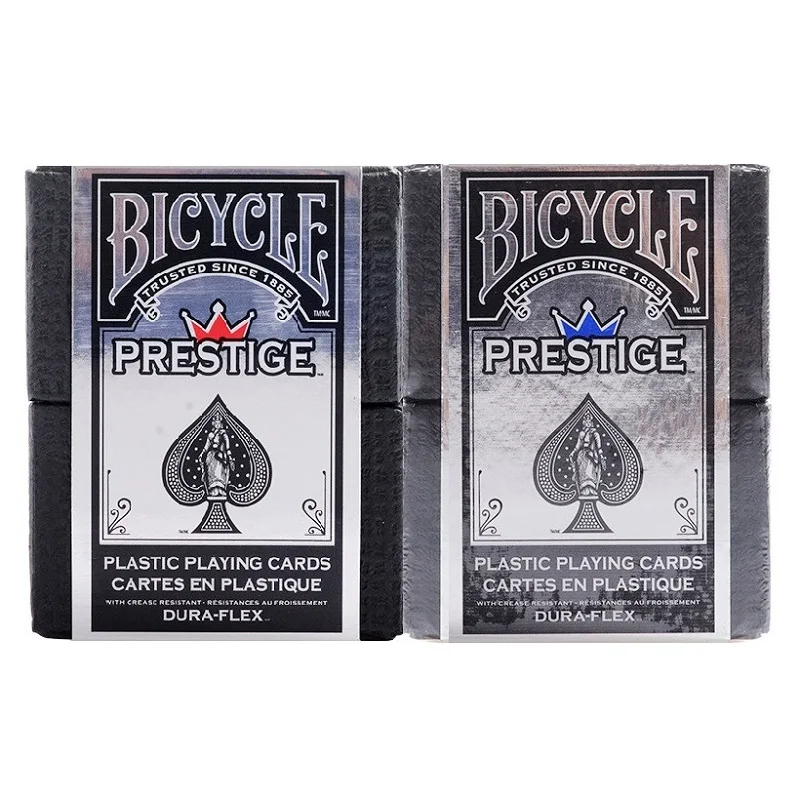 Prestige Plastic Playing Cards Red/blue Dura Flex Deck Uspcc