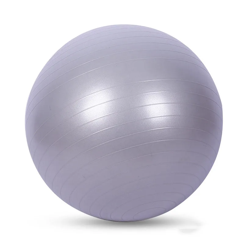 

PVC thickened explosion-proof yoga ball 45cm55cm65cm yoga studio fitness ball 75 smooth matte pilates ball special for shaping