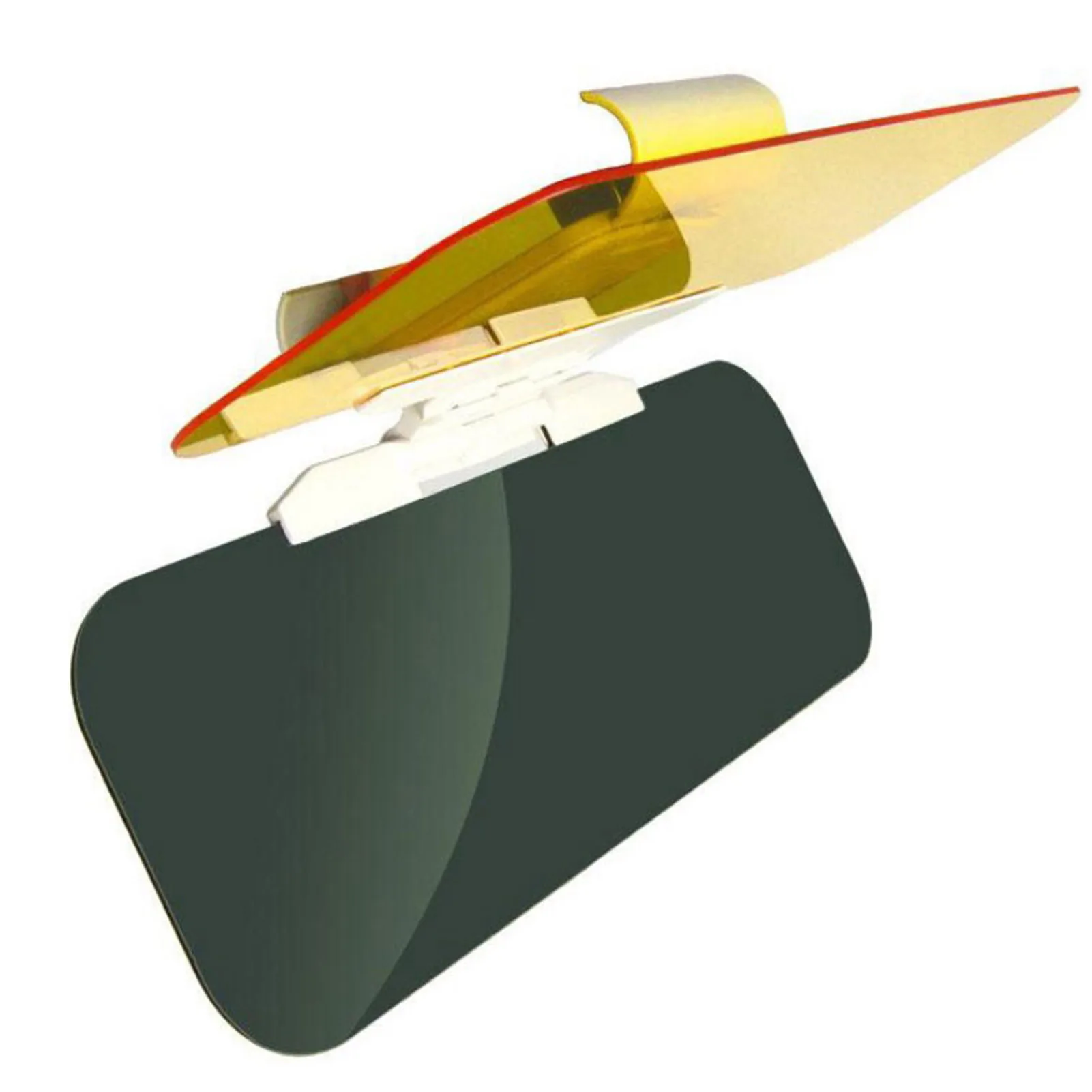 

Day Night 2 In 1 Car Sun Visor Extender Anti Sunlight Anti-Dazzling Glass Goggle Anti-UV Fold Rotatable Clear Driving Mirror