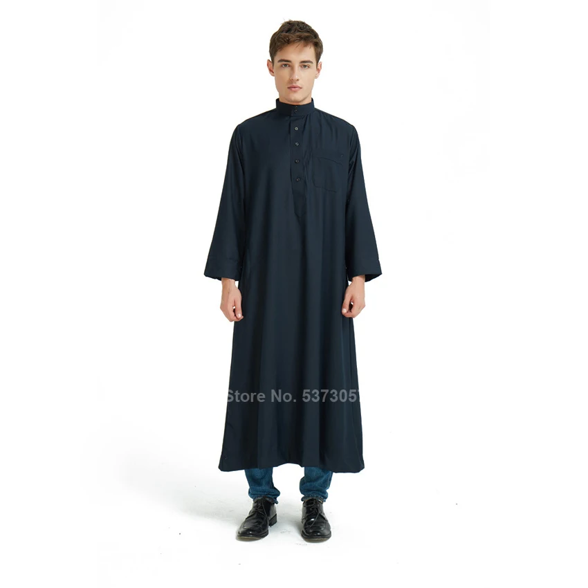 

Muslim Clothing for Men Arabic Clothes Adult Islamic Suit Abaya Dress Traditional Middle East Dubai Arab Jubba Thobe Robes