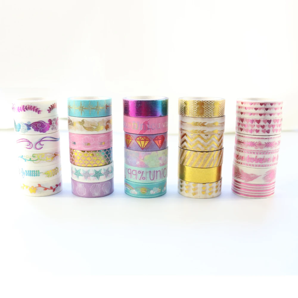 Мультяшная лента для декорации Domikee набор из фольги дневников и ноутбуков милая