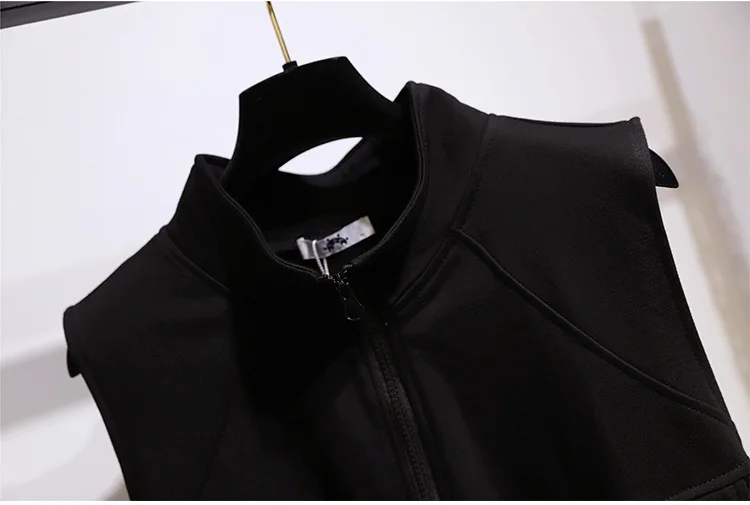 

Elegant Vests Women Punk Spring Fall Clothes Women Korean Japanese Long Sleeve Jackets Trench Plus Plus Size 6XL Trench Coat