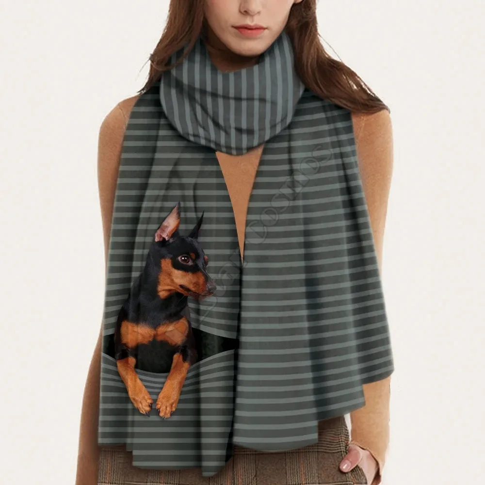 Рисунок 5 - Теплый Мальтийский шарф с 3D принтом