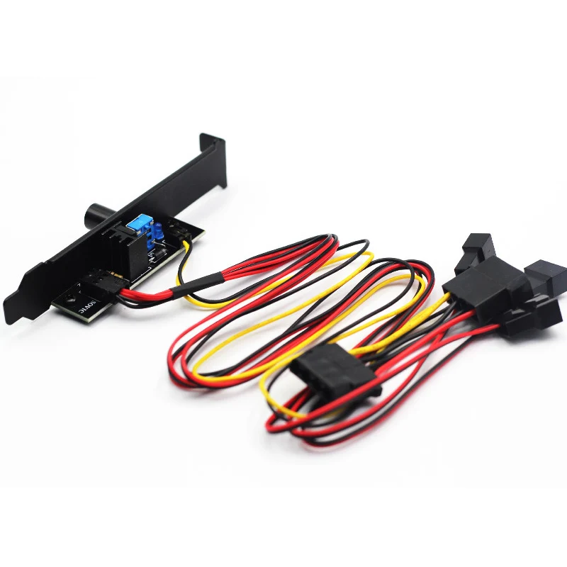 Регулятор скорости вентилятора Поддержка Большой 4P порт Малый 3/4PIN для