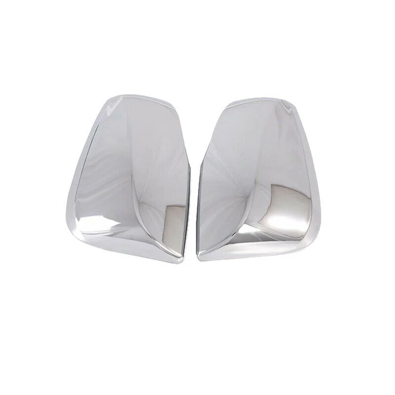 2 шт. Автомобильная Серебристая хромированная боковая крышка зеркала заднего