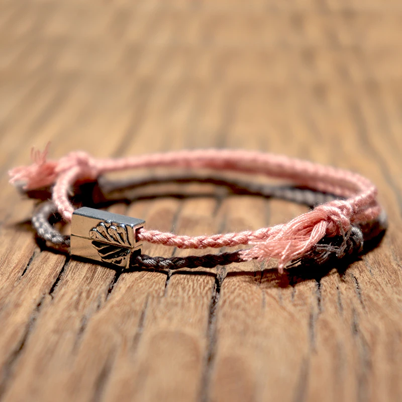 Богемный 2 шт./компл. браслет для пар женщин и мужчин минималистичный