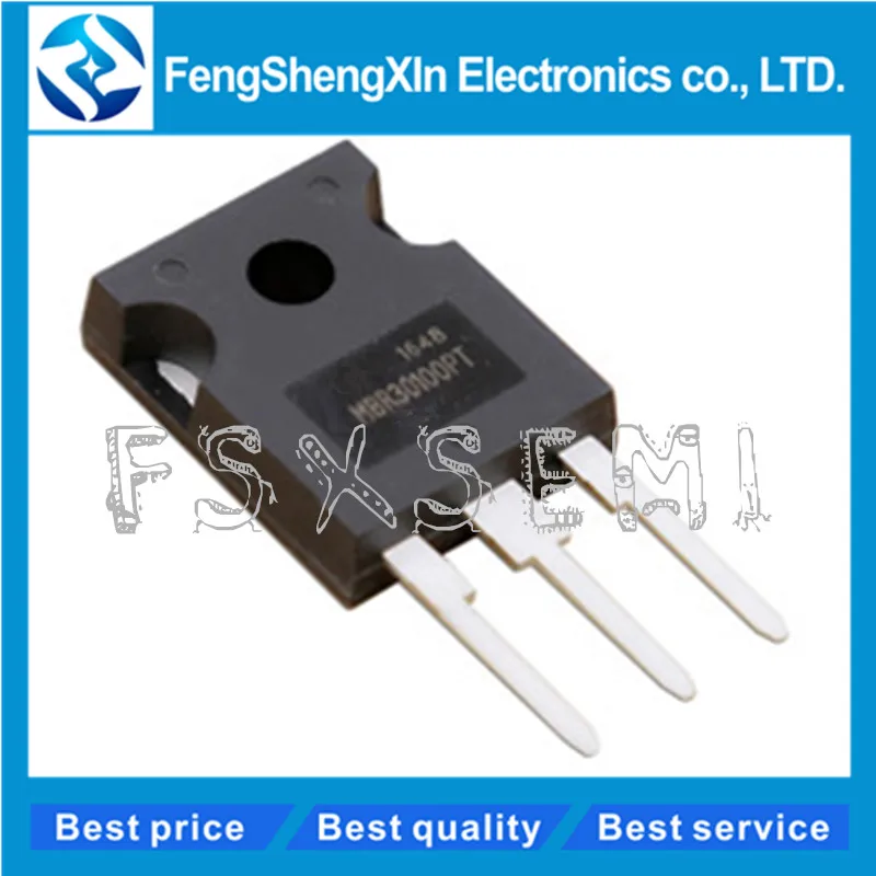 5 шт./лот MBR30100PT MBR30100 диод Шоттки 30100PT TO-3P 30A 100V TO-247 | Электронные компоненты и