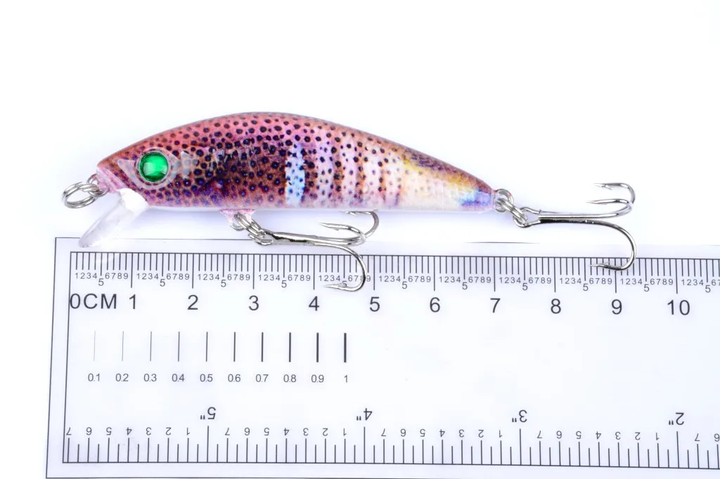 1 шт 7 см/8 2 г блесна для рыбалки Цвет картина Crankbait воблеры искусственные Пластик