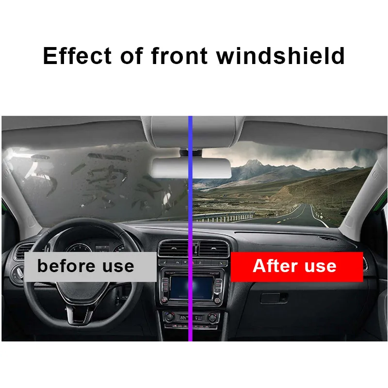 

100ml Car Window Spray Glass Cleaner Rainproof Anti-fog Water Repellent Agent Cleaning Car Styling