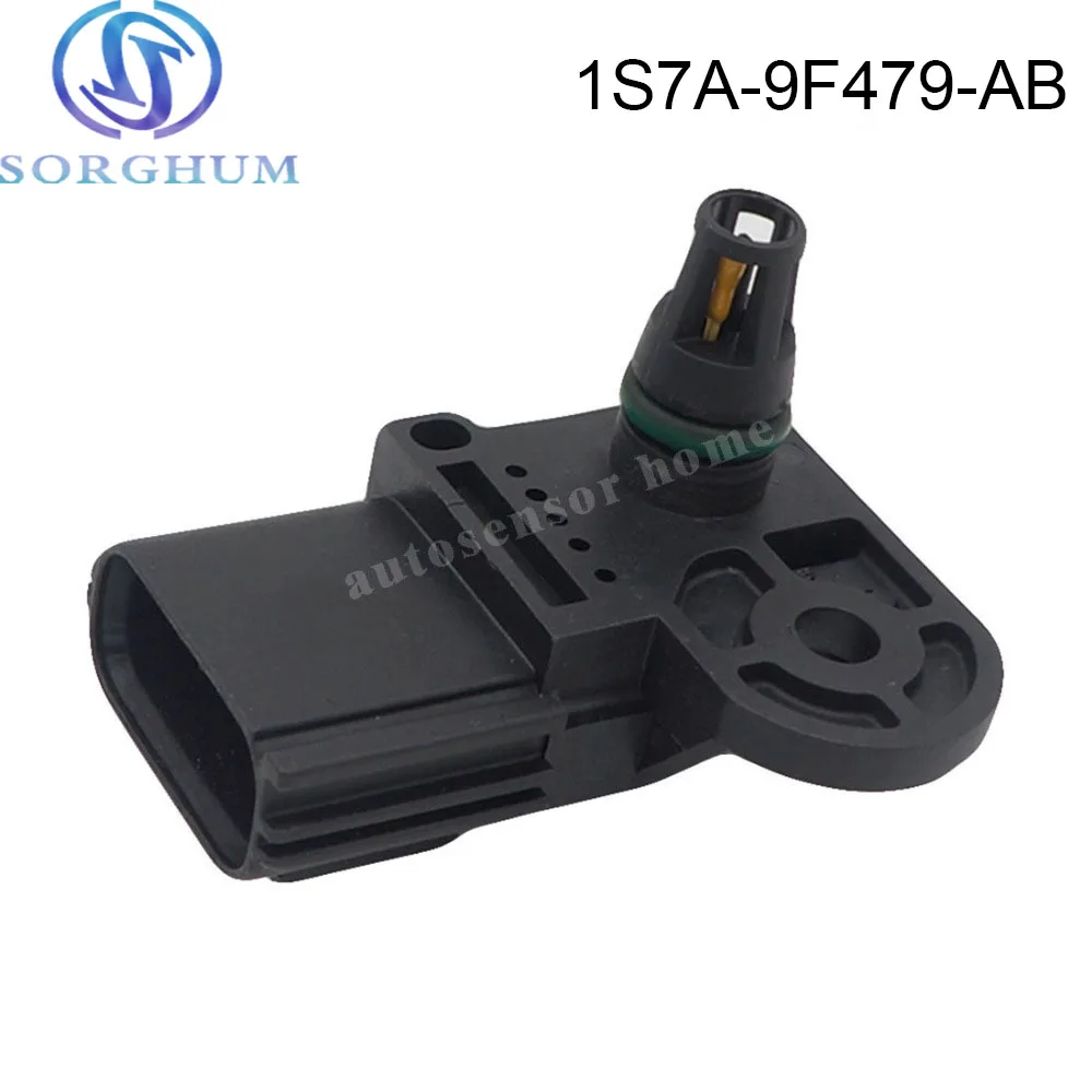 

New 1S7A-9F479-AB Intake Manifold Air Pressure Sensor MAP For Ford Mondeo Volvo