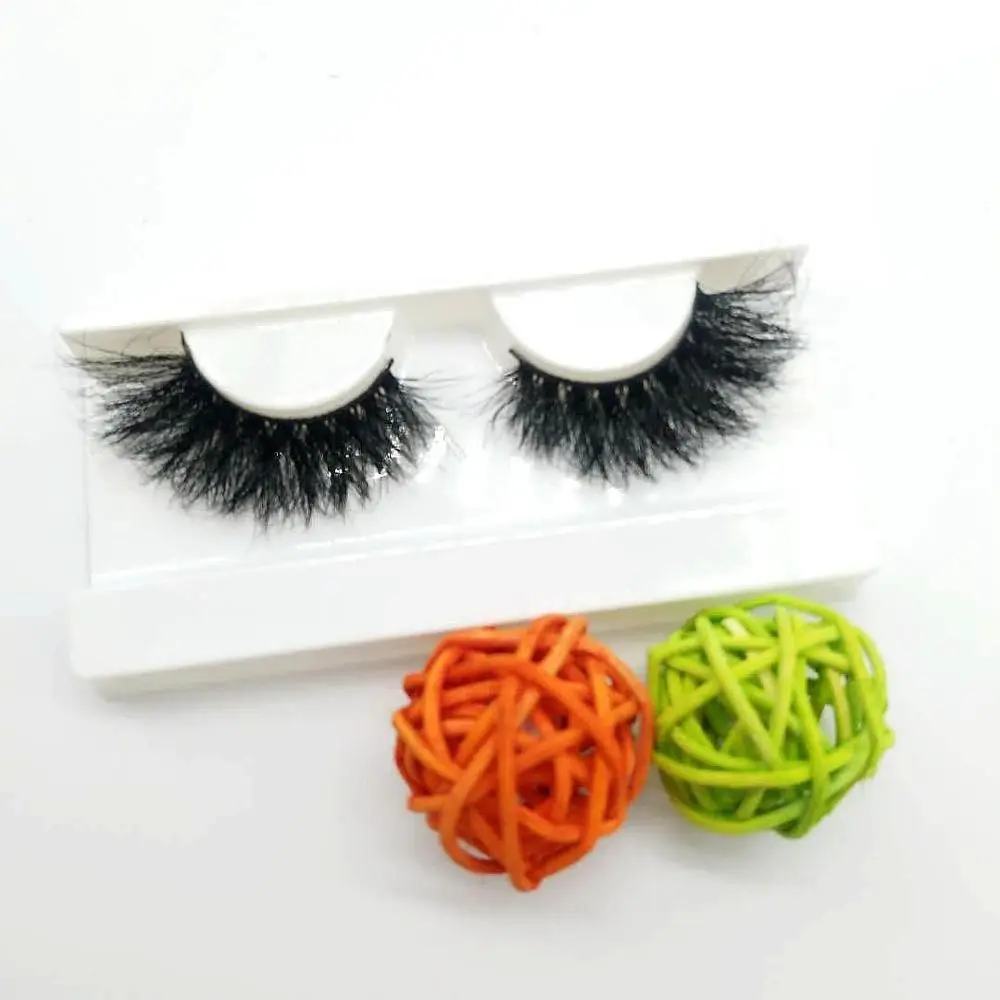 Ресницы норковые длинные многоразовые 25 мм