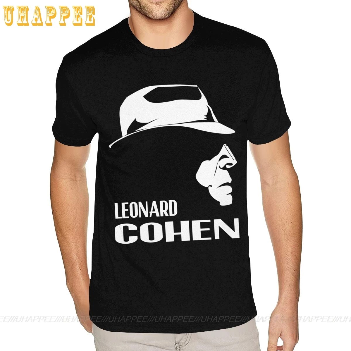 3XL Leonard Cohen Футболка мужская в американском стиле модная на заказ летняя футболка