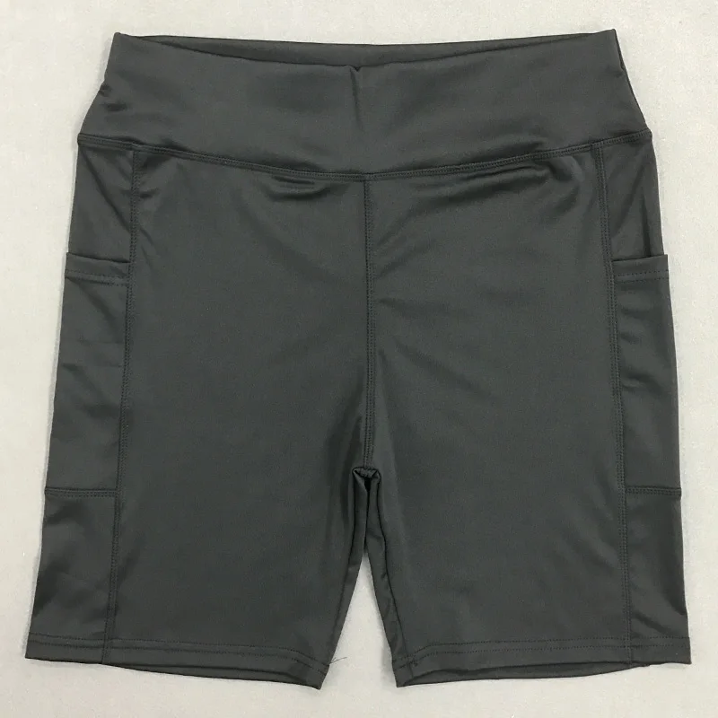 Женские велосипедные спортивные шорты с карманами сетчатые облегающие леггинсы