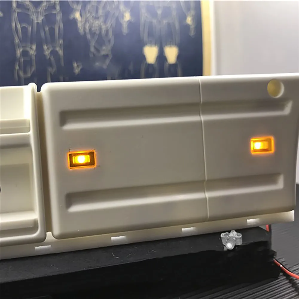 Светильник ковая фара Светодиодный Боковой габаритный фонарь для 1/14 Tamiya Scania R470