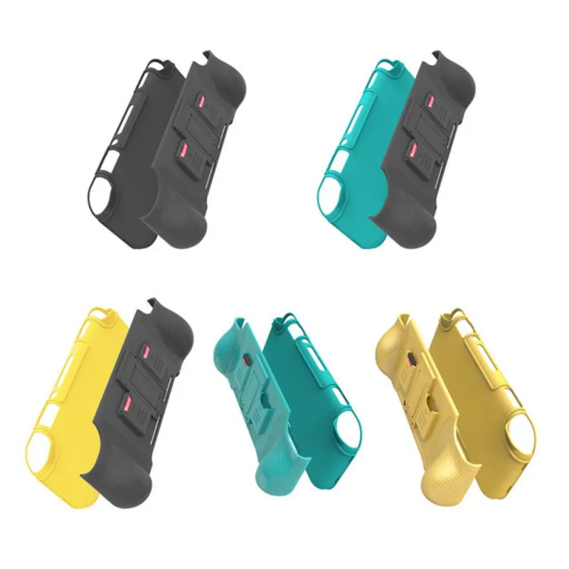 Новинка для Switch Lite Host 2 в 1 защитный чехол из ТПУ Жесткий кронштейн Встроенный
