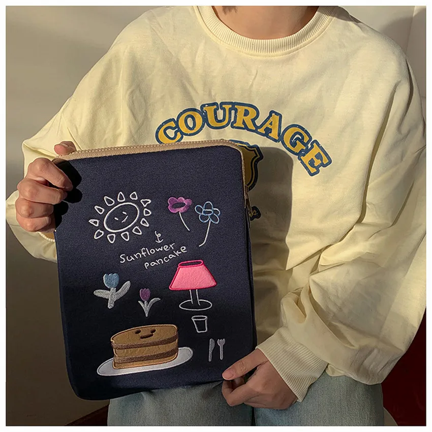 Корейский чехол для ноутбука 13 дюймов с сердечками планшета Mac Ipad Pro 9 7 10 8 11 14 5 15