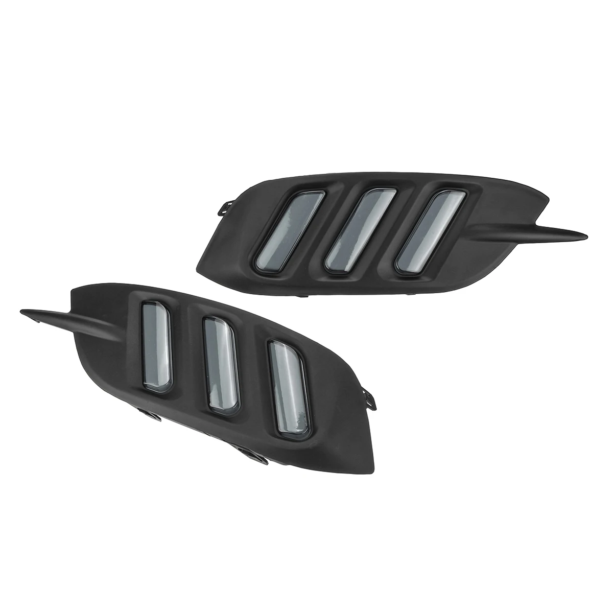 

LED DRL Daytime Running Lights For Honda for Civic Sedan 2016 2017 2018 Fog Lamp rear bumper brake light tail light 3 Functions