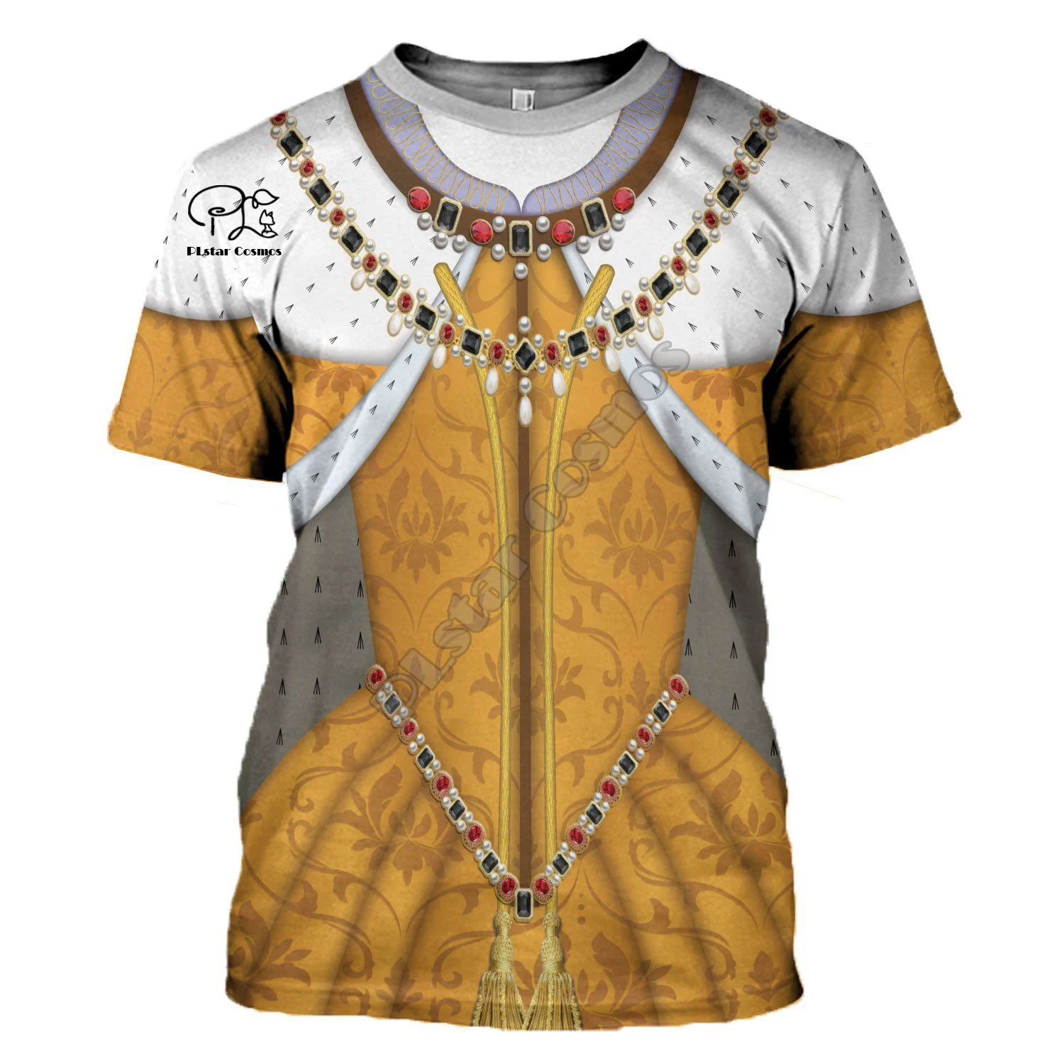

PLstar Cosmos 3DPrint 2021Newfashion Vintage History Cospaly Royal Court Unisex Men/Women T-shirt Harajuku Streetwear Funny T-13