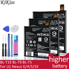 Батарея BL-T19 BL T19 BL-T5 BL T5 BL-T9 BL T9 для LG Nexus G 4 5 5X H790 H791 H798 E960 E970 E971 F810 E980 D820 E975 F180 E973