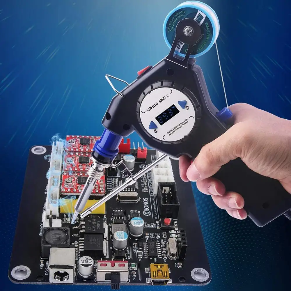 110/220V ручной внутренний нагрев Электрический паяльник для подключения к цифровой