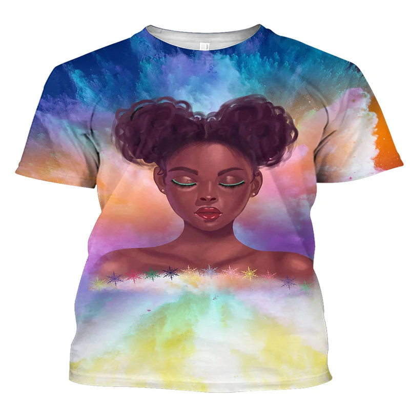 

2021 New Arrival Women T-Shirt 3D Digital Full Printing Fashion Anime Shirt Short Sleeve Harajuku Anime Shirt