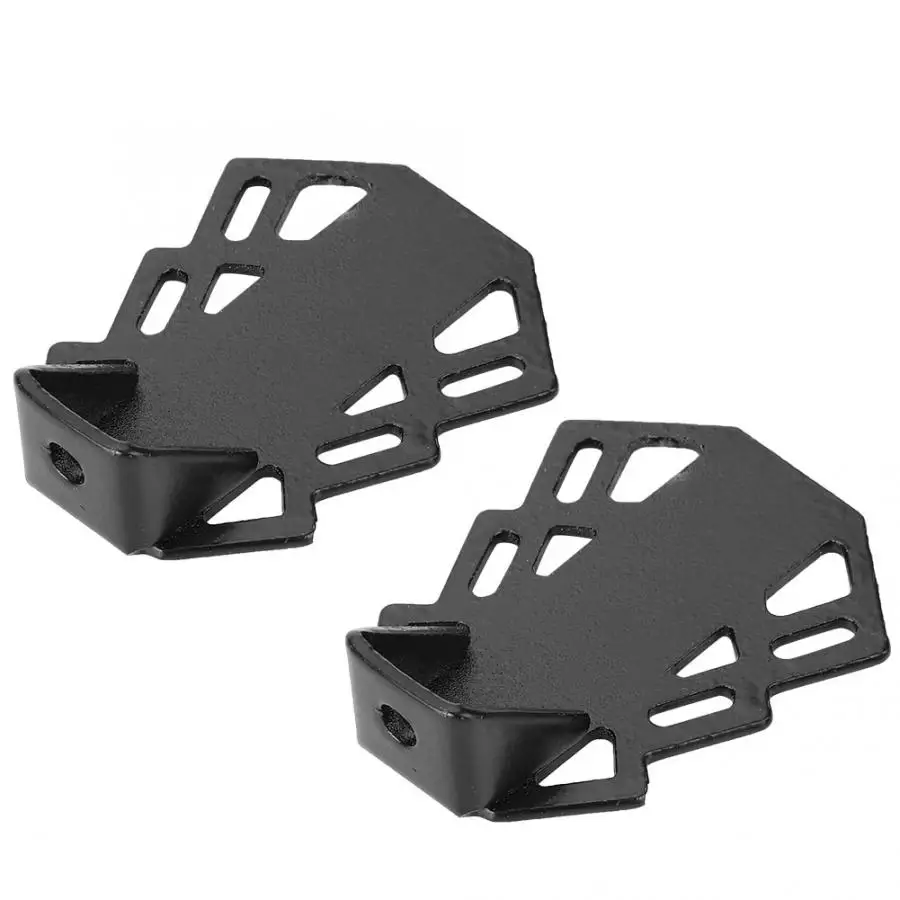 Bike Rear Feetpegs Anti-slip 2pcs Mountain Terrain Bicycle Iron Pedal Foot Rest with 5mm Hole | Спорт и развлечения