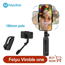 FeiyuTech Vimble One Foldable Smartphone Gimbal Extendable Feiyu Selfie Stick Stabilizer for iPhone Huawei Xiaomi Redmi Samsung
