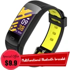 Смарт-Браслет Смарт-часы для мужчин женщин сердечного ритма монитор кровяного давления фитнес-трекер Смарт-часы Smartband часы для Xiaomi iOS + коробка