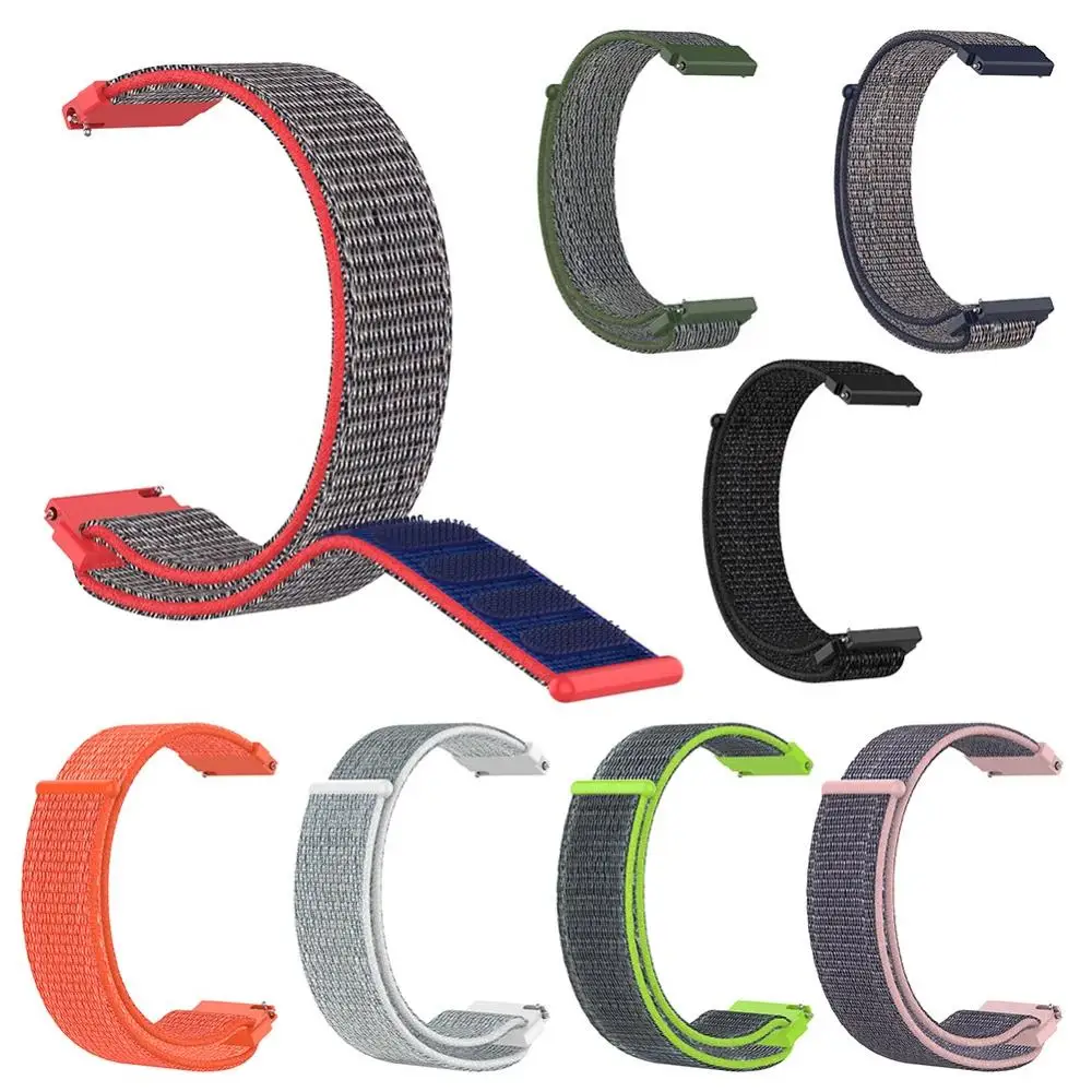 Замена 18 мм нейлонового плетеного дышащего ремешка для умных носимых устройств F-ossil Gen 4 .