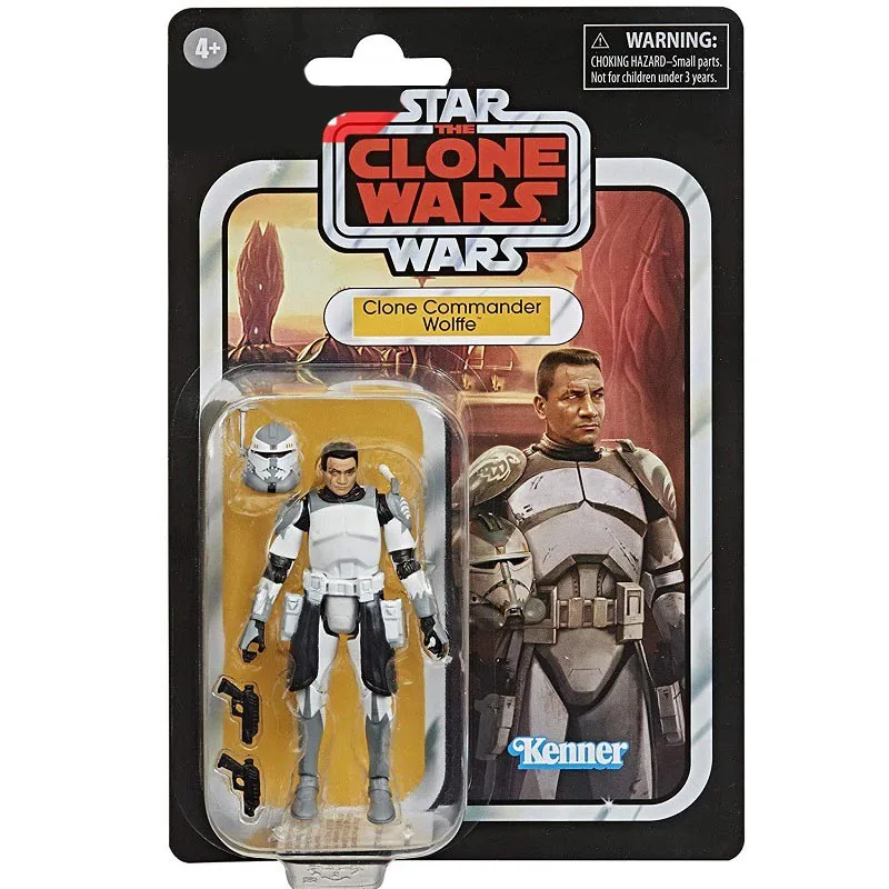 

Hasbro Star Doll Wars TVC Series Clone The Commander Wolffe Action Figure Movable Joints Children Christmas Decorate Model Toys