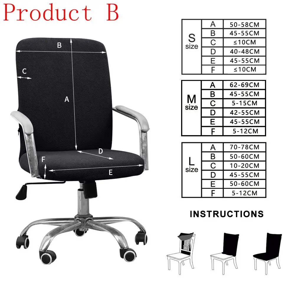 Анти-грязный вращающийся растягивающийся Офисный Компьютерный стол Чехол для