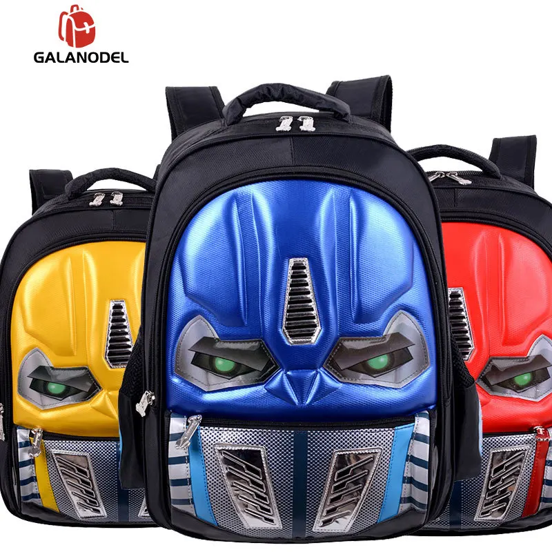 Сумка на плечо для мальчика студента 3D робот печать водонепроницаемый