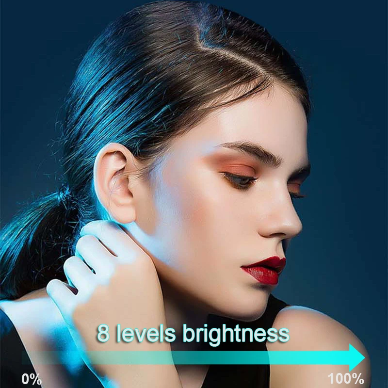 Светодиодная лампа с RGB-подсветкой портативный светильник для селфи