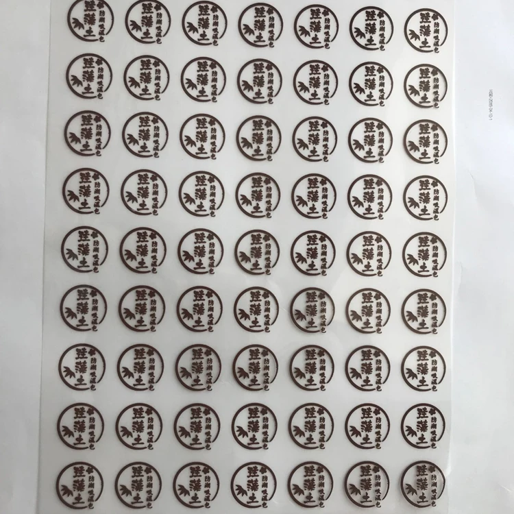 Изготовленный На Заказ утюг для одежды на этикетках теплопередачи