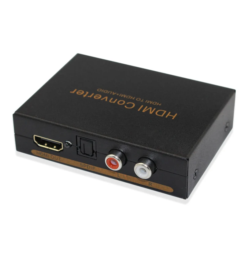 1080P HDMI в аудио оптический SPDIF/RCA L/R экстрактор сплиттер адаптер с поддержкой 5.1CH