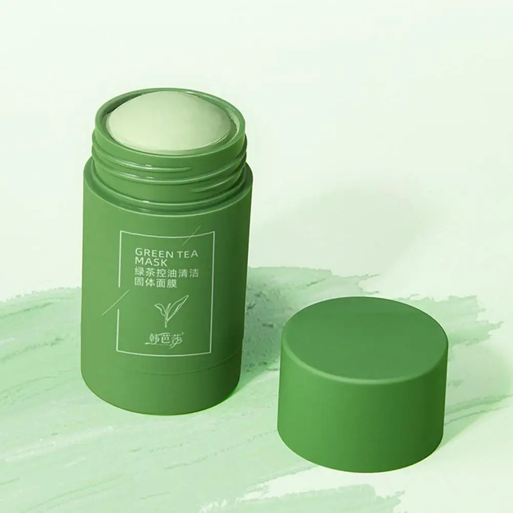 Зелёный чай Очищающая детокс-карандаш для лица глубокого очищения Маска масло