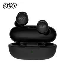 QCY T17 Bluetooth Earphone 5.1 Wireless Earbuds Touch Control Low Latency for Game Youth Earbuds 380mAh Battery ENC for Calling