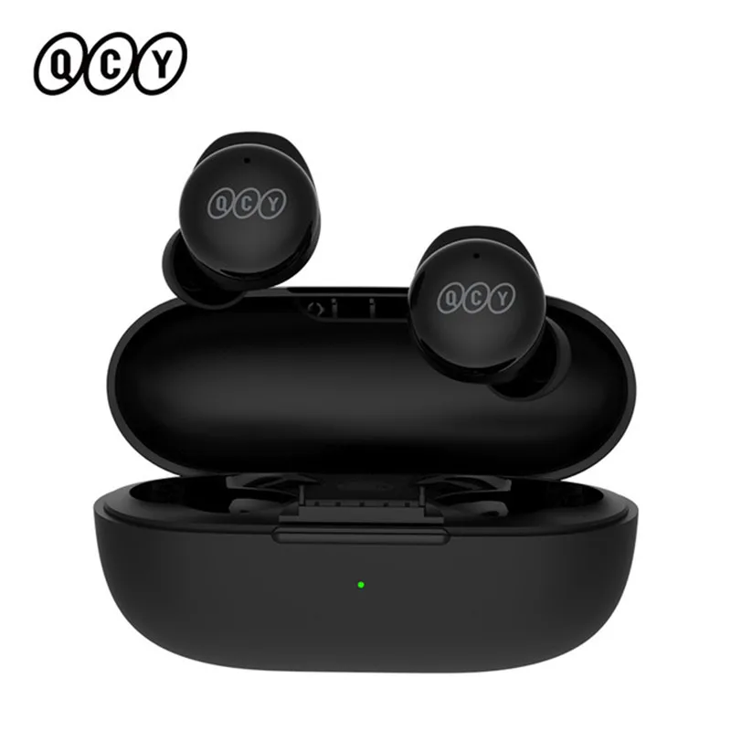 Bluetooth-наушники QCY T17 Беспроводные с сенсорным управлением и низкой задержкой, 380 мА · ч 