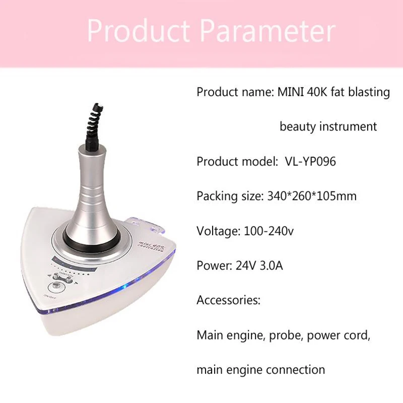 Аппарат для кавитации и похудения 40 К антицеллюлита снижение веса