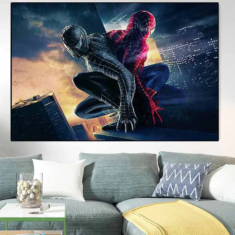 

Marvel Superhero Poster Avengers Comics Wall Art Print Canvas Painting for Living Room Office Bedroom Nordic Wall Picture