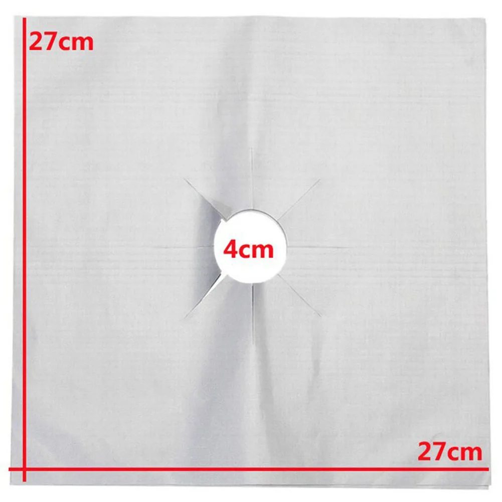 4 шт многоразовая газовая плита крышка Чистый моющийся коврик Плита Кухня