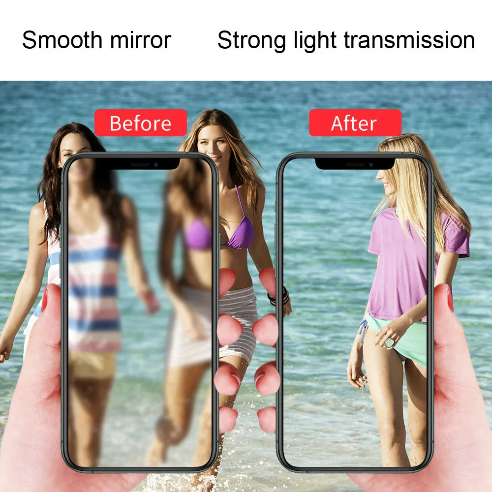 Алюминиевый сплав наклейка на Рассеиватель камеры для IPhone X Seconds Защитная пленка