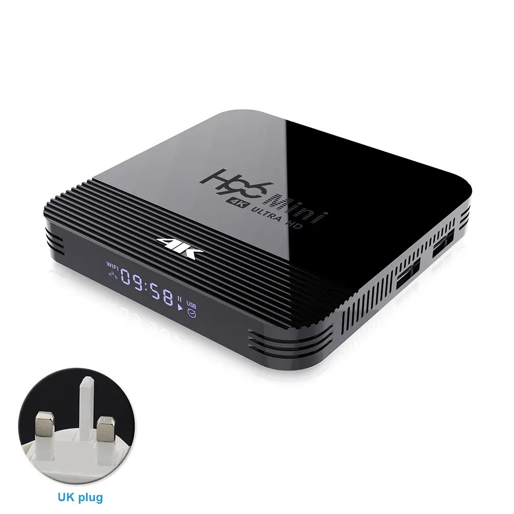 H8 ТВ приставка RK3228 приемник 3D двухдиапазонный 4K смарт 5G 2 4G WIFI медиаплеер